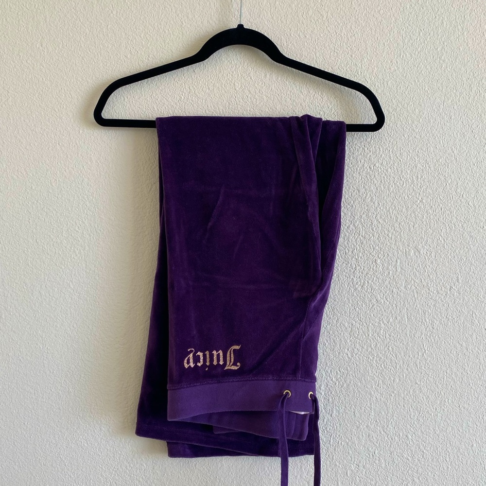 Juicy Couture Track Pants - Royal Purple